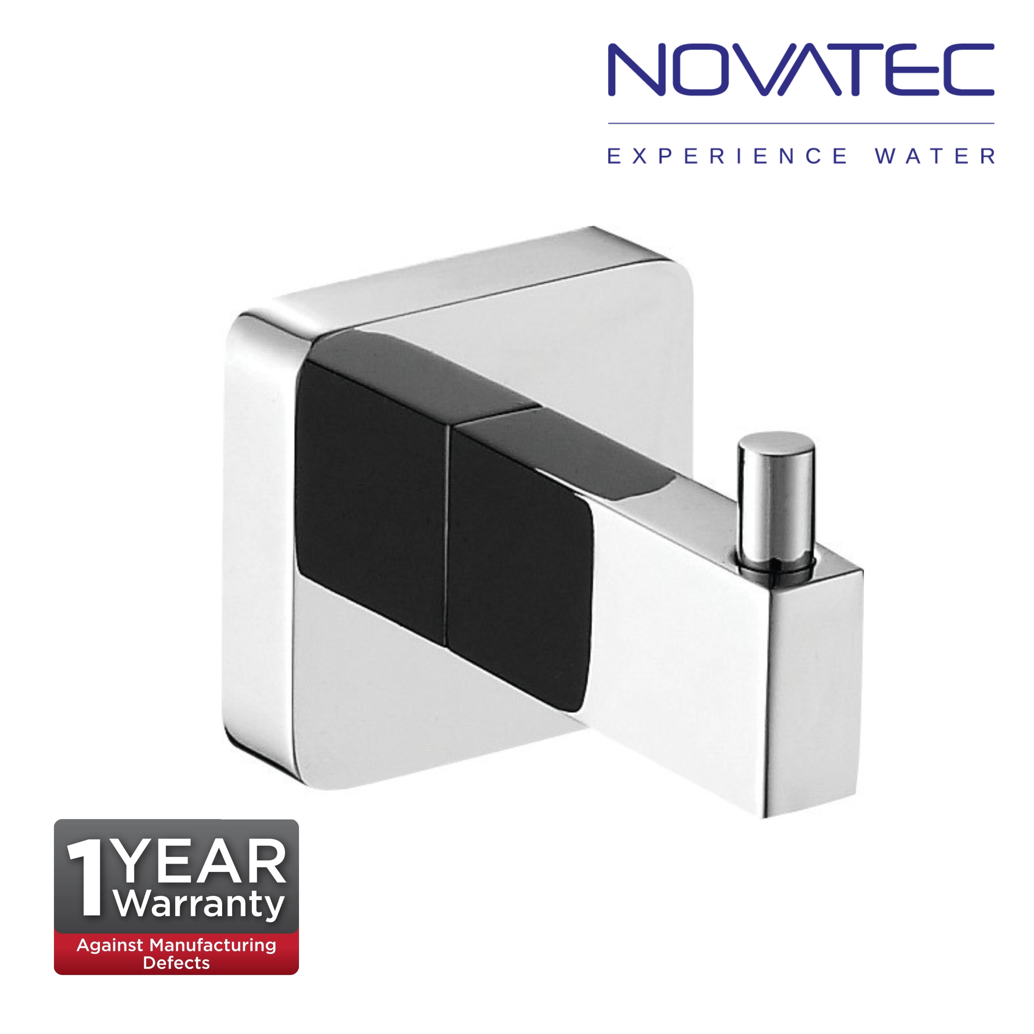 Novatec  Titania Single Robe Hook (NVB3610)